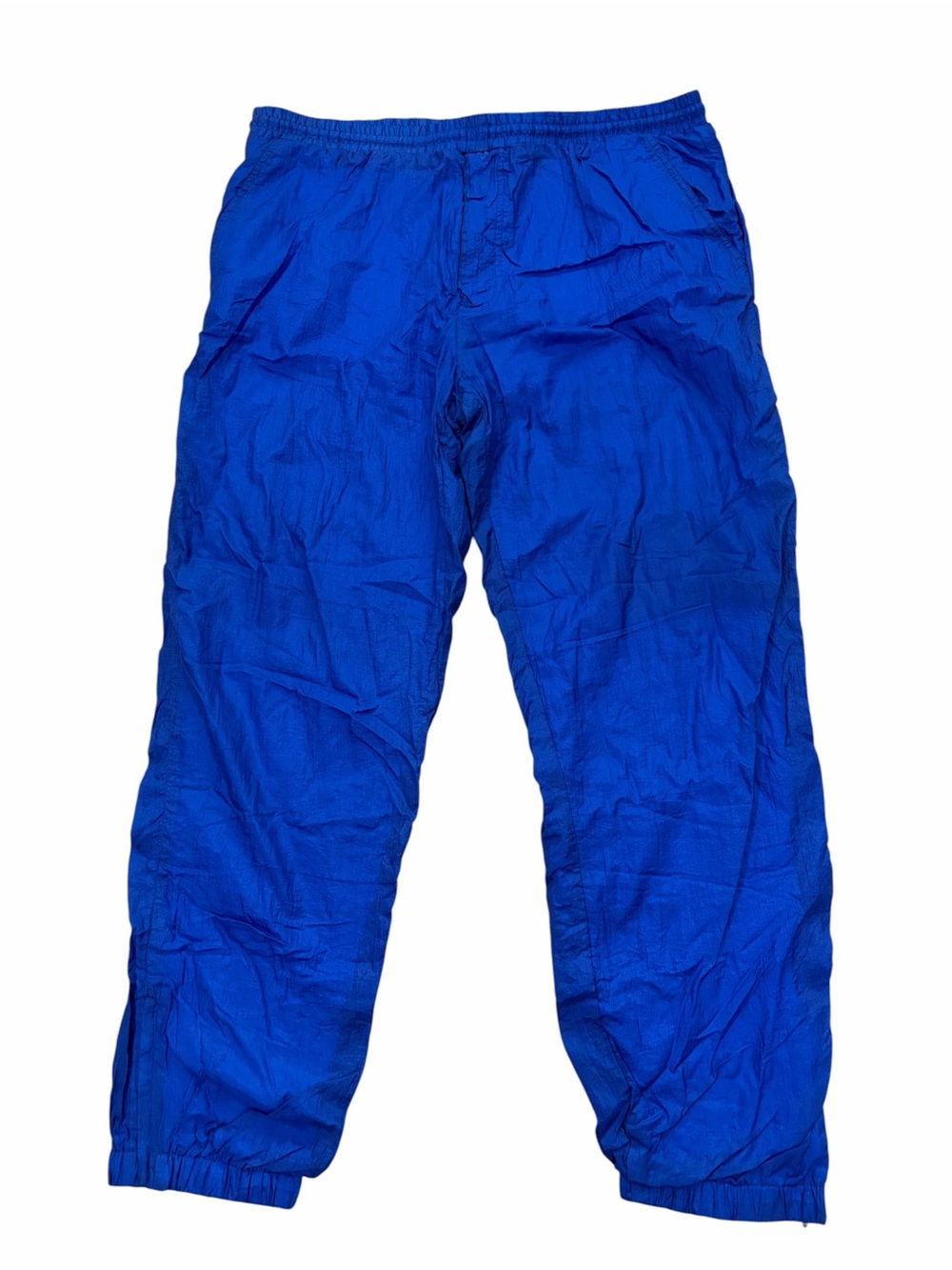 VTG Christian Dior Monsieur Nylon Track Pants Men’s Large Lined 90s Blue Retro